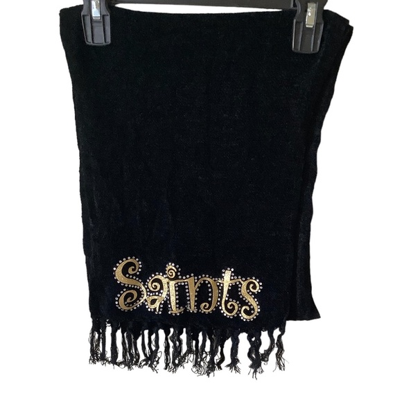 New Orleans Saints Oblong Scarf. - Picture 2 of 4